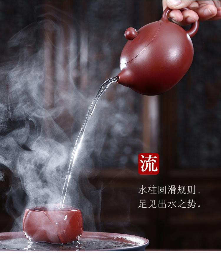 Tang Feng purple xi shi office with tea pot of single ore household kung fu teapot 190293 gift boxes
