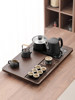 Tangfeng Fully Automatic Tea Tray and Tea Set for Brewing Tea, Suitable for Home and Office Use, High-End Frosted Teapot and Teacups, Complete Set