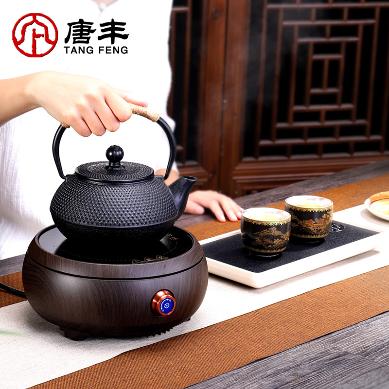 Tang Feng electric TaoLu household boiling tea stove tea ware ceramic POTS glass tea pot of boiled tea furnace iron pot Z