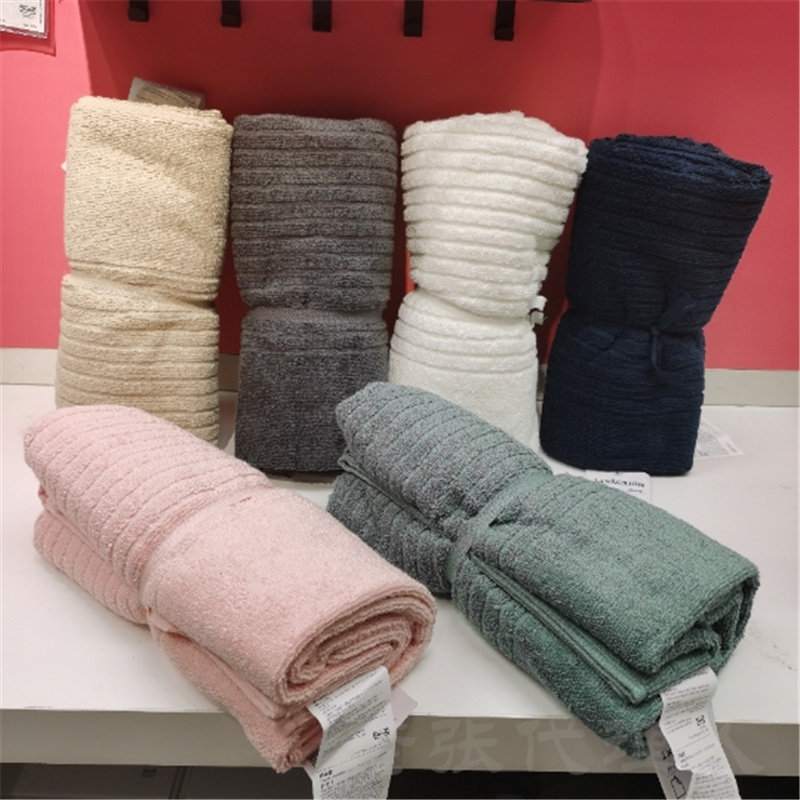 Domestic IKEA Voguson bath towel bath towel large bath towel 70*140cm pure cotton