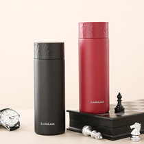 Music buckle Buckle Insulation Cup large capacity Business Cup Mens tea cup 316 stainless steel water glass