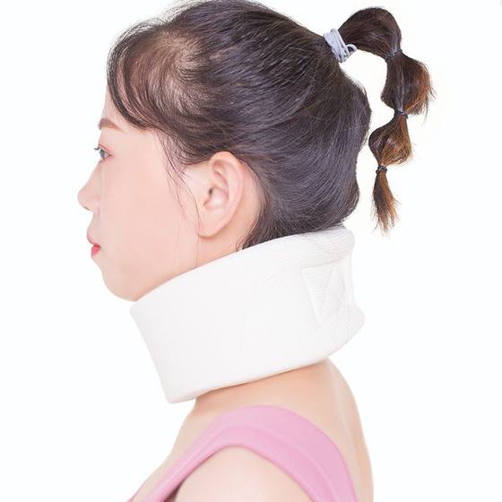 부드러운 목 브레이스 가정용 목 스트랩 스폰지 목 자궁 경부 척추 고정 장치 건강 관리 물리 치료 편안한 부드러운 베개