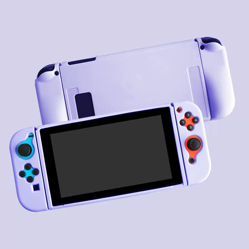 Защитный чехол SWITCH из TPU с разделением, чехол для рукоятки Joy-Con, мягкий чехол для игровой консоли, вставляется, мультицвет (многоцветный)