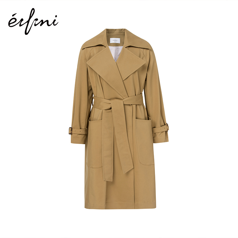 Trench pour femme EIFINI    en Coton - Ref 3227427 Image 5