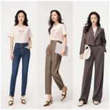 Ретро осенняя дизайнерская хлопковая футболка, буква T, коллекция 2022, оверсайз, свободный крой