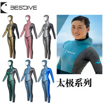 Dive good bestdive free diving suit 2mm 3mm 5mm tai chi series wet suit