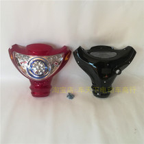 China dragon electric car tricycle head cover assembly plastic parts shell LED headlight instrument simple accessories