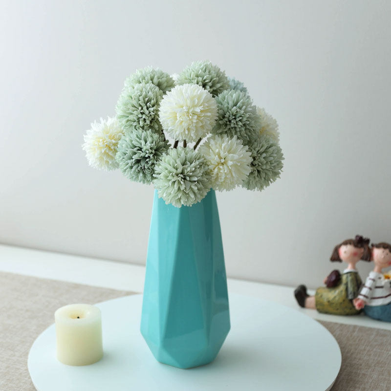 Artificial flower dandelion dried flower bouquet home living room decoration fake flower arrangement table flower arrangement flower arrangement flower arrangement