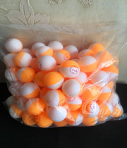 Double color ball table tennis 40 training with ball serving machine with ball table tennis bagged 100