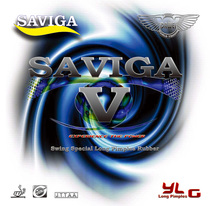 Saivicka savoga v single rubber sheet small grain durable offensive long adhesive medium grain