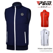 2019 mới hot golf trang phục nam cộng với áo vest nhung ấm áp áo khoác gió - Áo thể thao