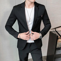 The Yuppie Handsome Suit Suit Casual Jacket Male Korean version Inren Shuai Imran Handsome Suit Mens Hair Stylist Mens Hair Stylist Chauer Mens Fashion