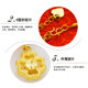 Vietnamese Pure Sand Gold Jewelry That Does Not Fade, Plated with 24K Gold, Palace Bell, Ancient Style Gold Bell, Fashionable and Feminine Anklet