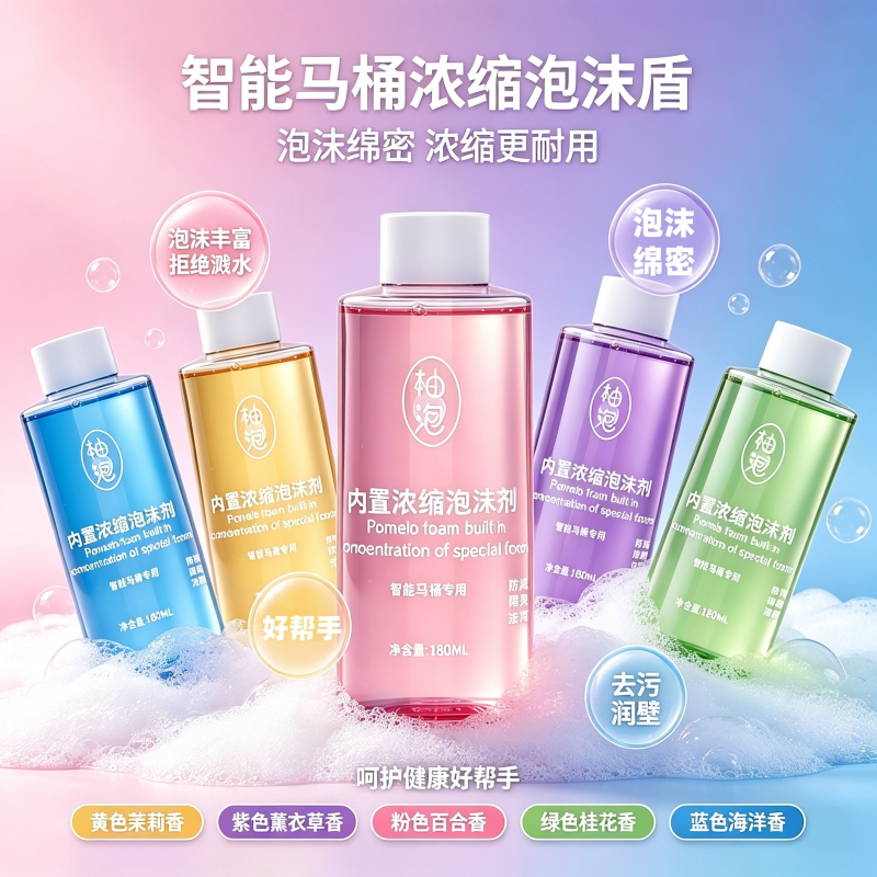180ml Built-In Foam Liquid Smart Toilet Built-In Bubble Liquid Ultra-Concentrated Foam Liquid Foam Agent Foam Shield 180ml Built-In Foam Liquid Smart Toilet Built-In Bubble Liquid Ultra-Concentrated Foam Liquid Foam Agent Foam Shield
