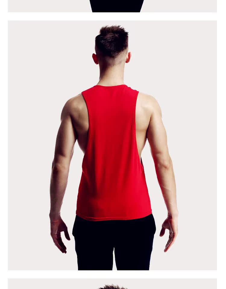 Thời trang nam vest thời trang thư thể thao vest cotton áo len mùa hè đáy chạy thể dục lỏng tay áo ngắn tay bán áo lót nam