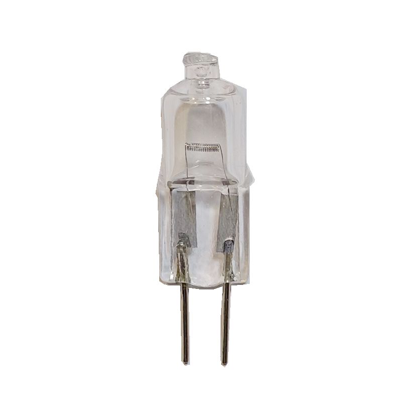 Halogen bulb strong light halogen tungsten DC 12V chandelier plug two pin beads crystal lamp sunlight white light bulb