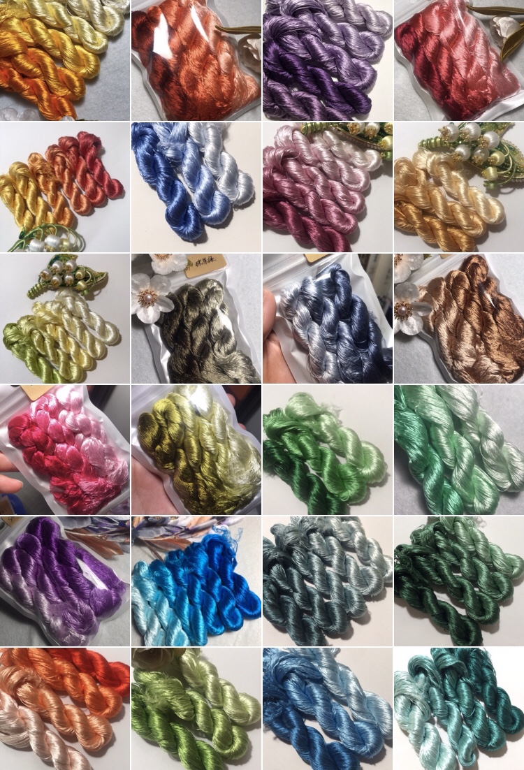 Sassy Ho Hand Recall Free of Twisted Silk Thread Entangled Velvet Flowers (100 m small branch suit one) full amount-Taobao