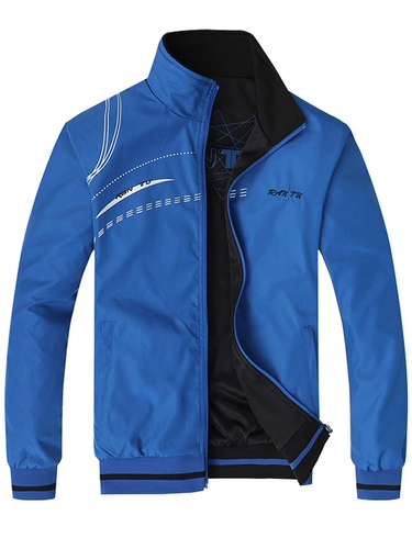 Двусторонная куртка, осенний спортивный мужской тонкий плащ, большой размер, оверсайз