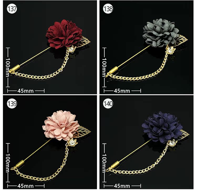 Broche Lovers en Fils de soie - Ref 1178005 Image 105