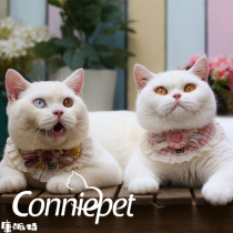 Consecter-kitty cat neckline dog collar kitty scarf catwalk cat enclosure cat scarf kitty maid dress cat and wind