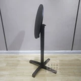 Новая модная подъемная и складная батонная таблица домохозяйство Light Luxury Creative High Bar All Black Iron Tall Count Rable