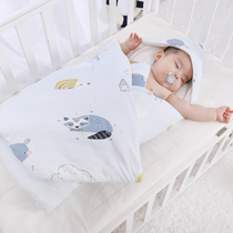 Baby huddle cotton thickened newborn spring and summer 0-6 months out can get bile cotton blanket Four Seasons Universal