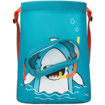 Balabala children swim bag boys sports casual bag women light minimalist anti splash water 2024 new fashion