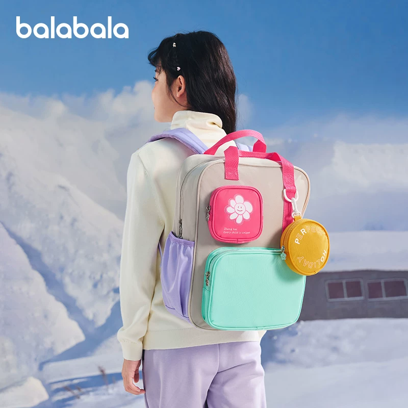 【Коллекция Balabala】Детские школьные рюкзаки для классов 1–6, дорожные и туристические рюкзаки для учащихся начальной школы