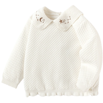 (Same style in the mall) Balabala baby sweater girls winter knitted sweater sweet and cute