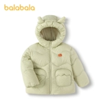 巴拉巴拉 Детский пуховик с пухом для мальчиков, детская толстовка с капюшоном, детская одежда