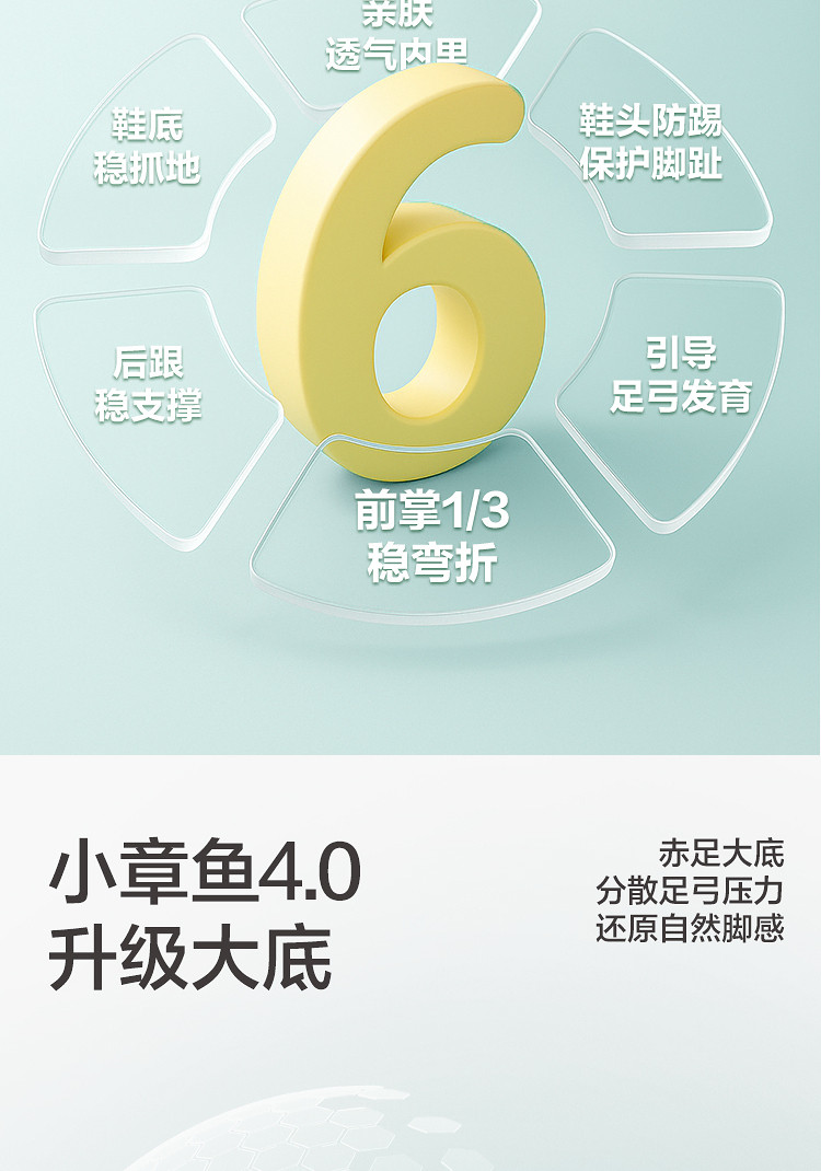巴拉巴拉童鞋儿童学步鞋男童女童2026夏运动鞋子宝宝网面透气婴儿 — 4