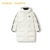 巴拉巴拉 Детская зимняя куртка с пухом подходит для мужчин и женщин, детская одежда, 2025 года