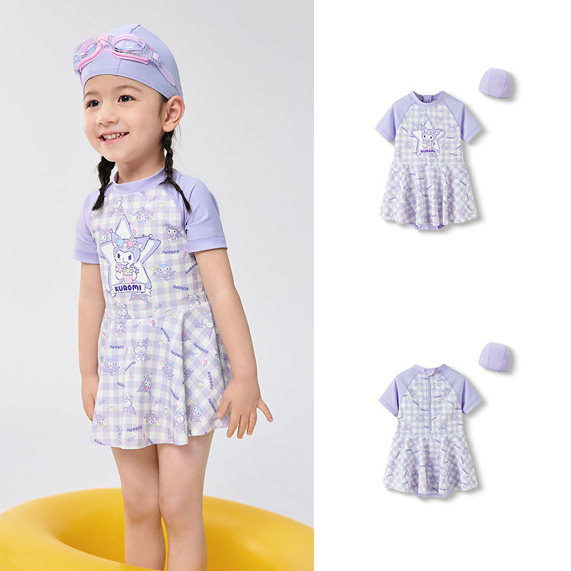 Balabala One-Piece Baby Beach Stretch Swimsuit — 8