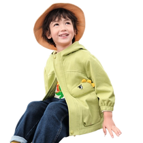 Balabala Boy Coats Children Baby Clothes Fashion Autumn Clothing Everyday All-cotton Boy Clothing Girl