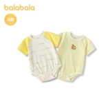 巴拉巴拉 Детский комбинезон для новорожденных, боди, хлопковый комплект, летняя летняя одежда