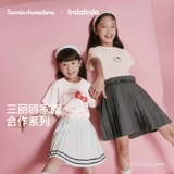 Детская летняя футболка с коротким рукавом, детская одежда, в западном стиле