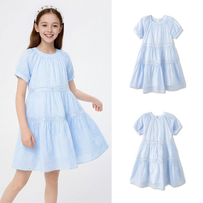 [Same Style in Shopping Malls] Balabala Kidsren's Clothing Girls' Skirts Kidsren's Dresses 2026 New Summer Princess Dresses — 2