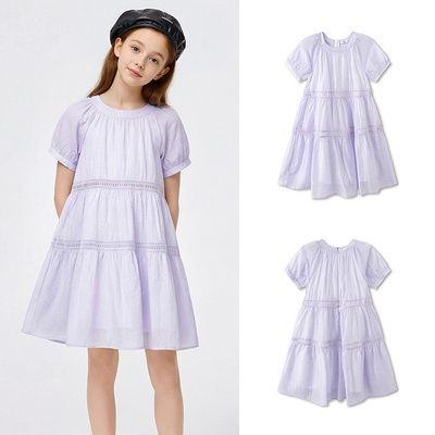 [Same Style in Shopping Malls] Balabala Kidsren's Clothing Girls' Skirts Kidsren's Dresses 2026 New Summer Princess Dresses — 3