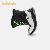 巴拉巴拉 Флисовые высокие сапоги подходит для мужчин и женщин, детская комфортная зимняя спортивная обувь, ботинки