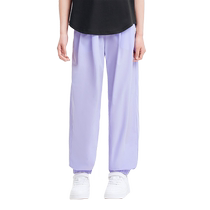 (Same style in the mall) Balabala girls pants childrens jogging pants 2024 new summer wear medium and large childrens trousers