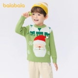 巴拉巴拉 Свитер, демисезонный детский трикотажный пуховик для мальчиков, детская одежда