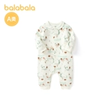 巴拉巴拉 Детский зимний комбинезон, пижама для новорожденных, стеганое боди, детская одежда, в западном стиле