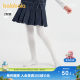 Balabala pantyhose ເດັກຍິງເຕັ້ນລໍາ socks ສອງຊອງ