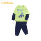 Balabala children's clothing boy's suit baby autumn children's two-piece suit foreign style