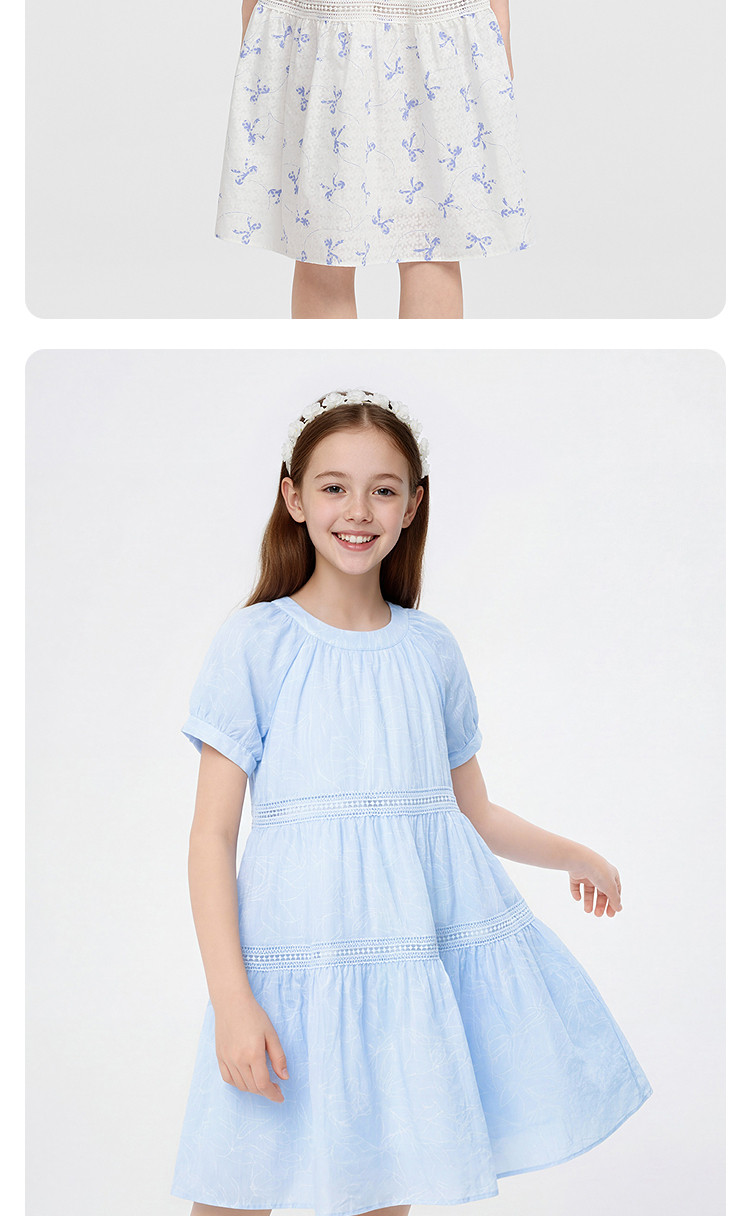 【商场同款】巴拉巴拉童装女童裙子儿童连衣裙2026新款夏装公主裙 — 14