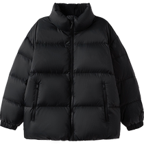 Balabala childrens clothing childrens down jacket thick bread coat boys and girls 2024 winter new coat versatile and trendy