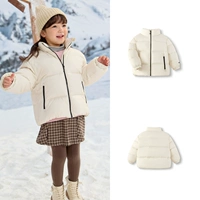 Элегантный бело-белый утиный бархат