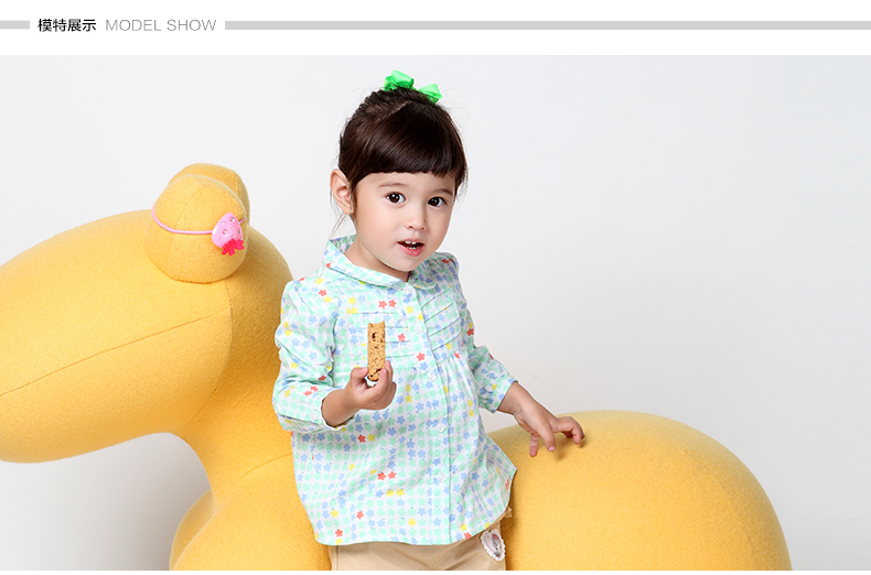 Chemise fille à manche longue - Ref 2085585 Image 11