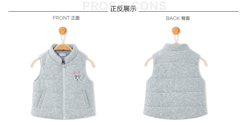 Gilet fille en Toile de coton - Ref 2071128 Image 10