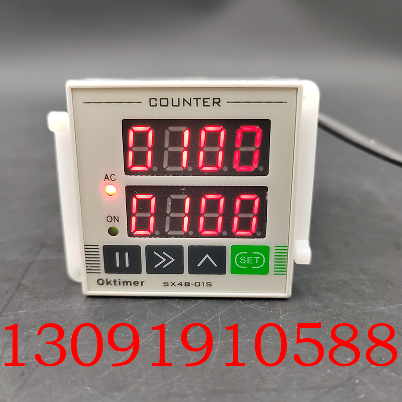 Genuine Xiangyang Sx48-01S Digital Display Meter, Timer Counter, Rotation Meter Controller 48-01S Genuine Xiangyang Sx48-01S Digital Display Meter, Timer Counter, Rotation Meter Controller 48-01S
